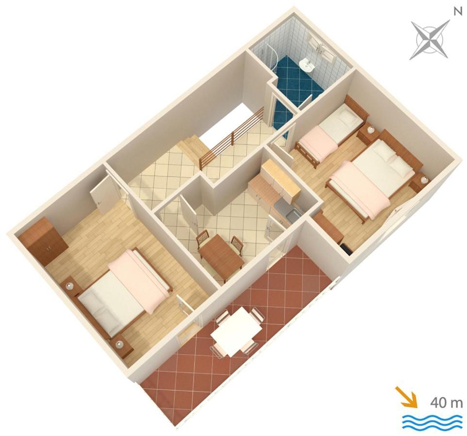 Apartments By The Sea Okuklje, Mljet - 4933 외부 사진